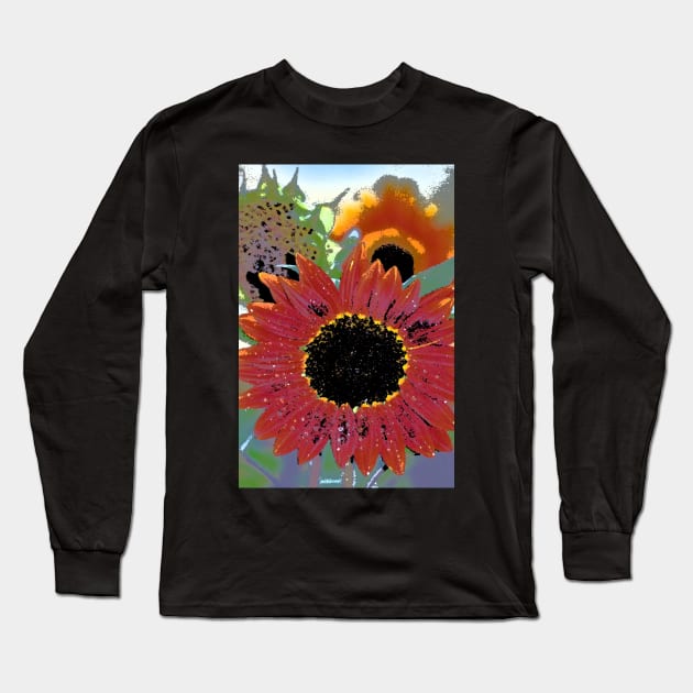 Sunflower 31 Long Sleeve T-Shirt by secretgardener